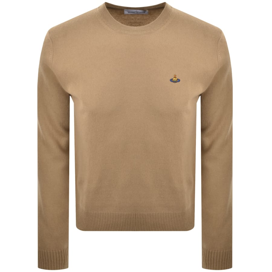 Vivienne Westwood Alex Round Neck Jumper Brown