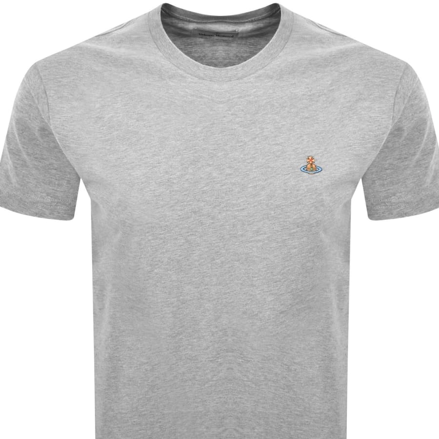 Vivienne Westwood Classic Logo T Shirt Grey