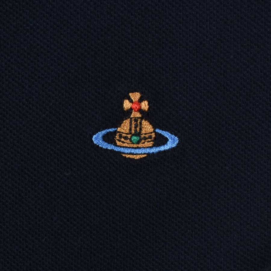 Vivienne Westwood Classic Polo T Shirt Navy