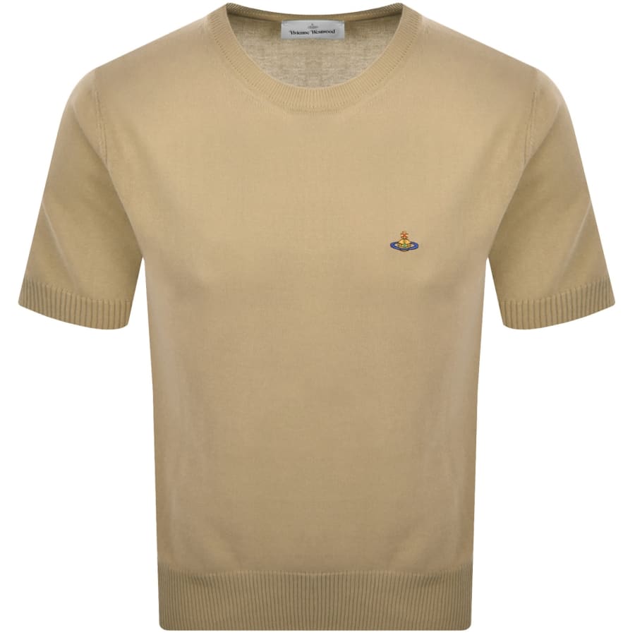 Vivienne Westwood Knit Alex T Shirt Beige
