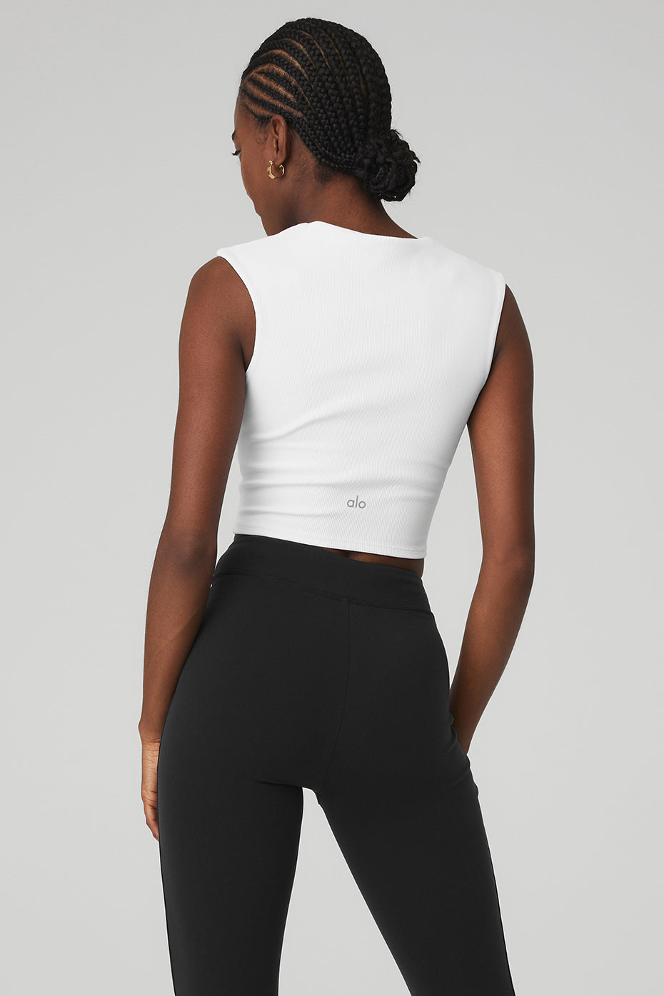 Ribbed Sweetheart Short Sleeve