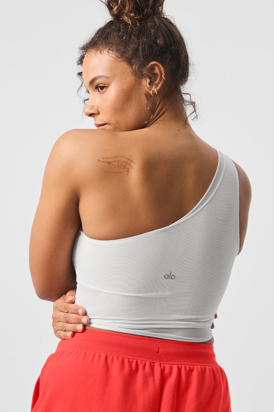 Mesh Sheer Illusion Tank