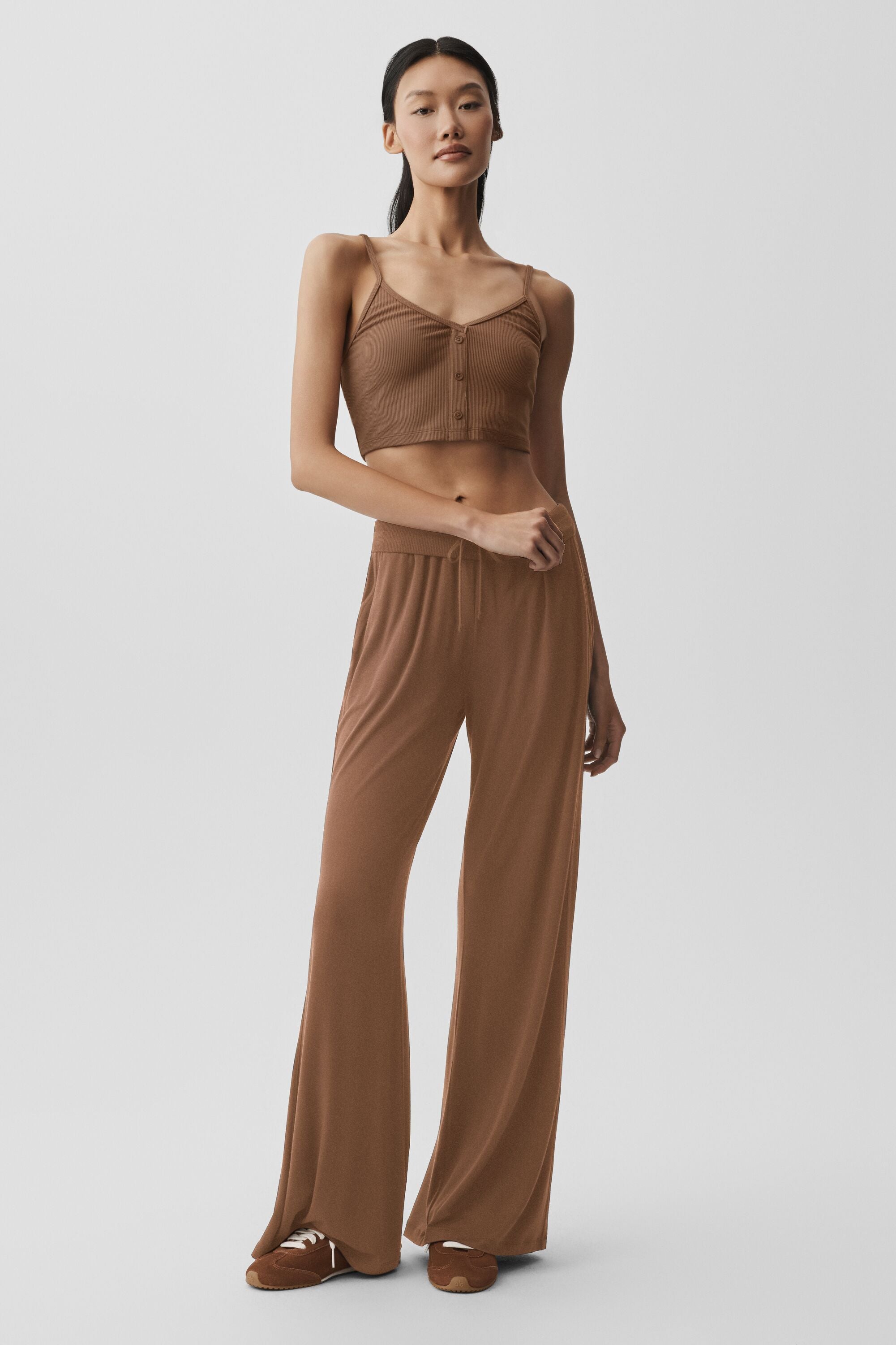 Ribbed Delicate Lounge Tank