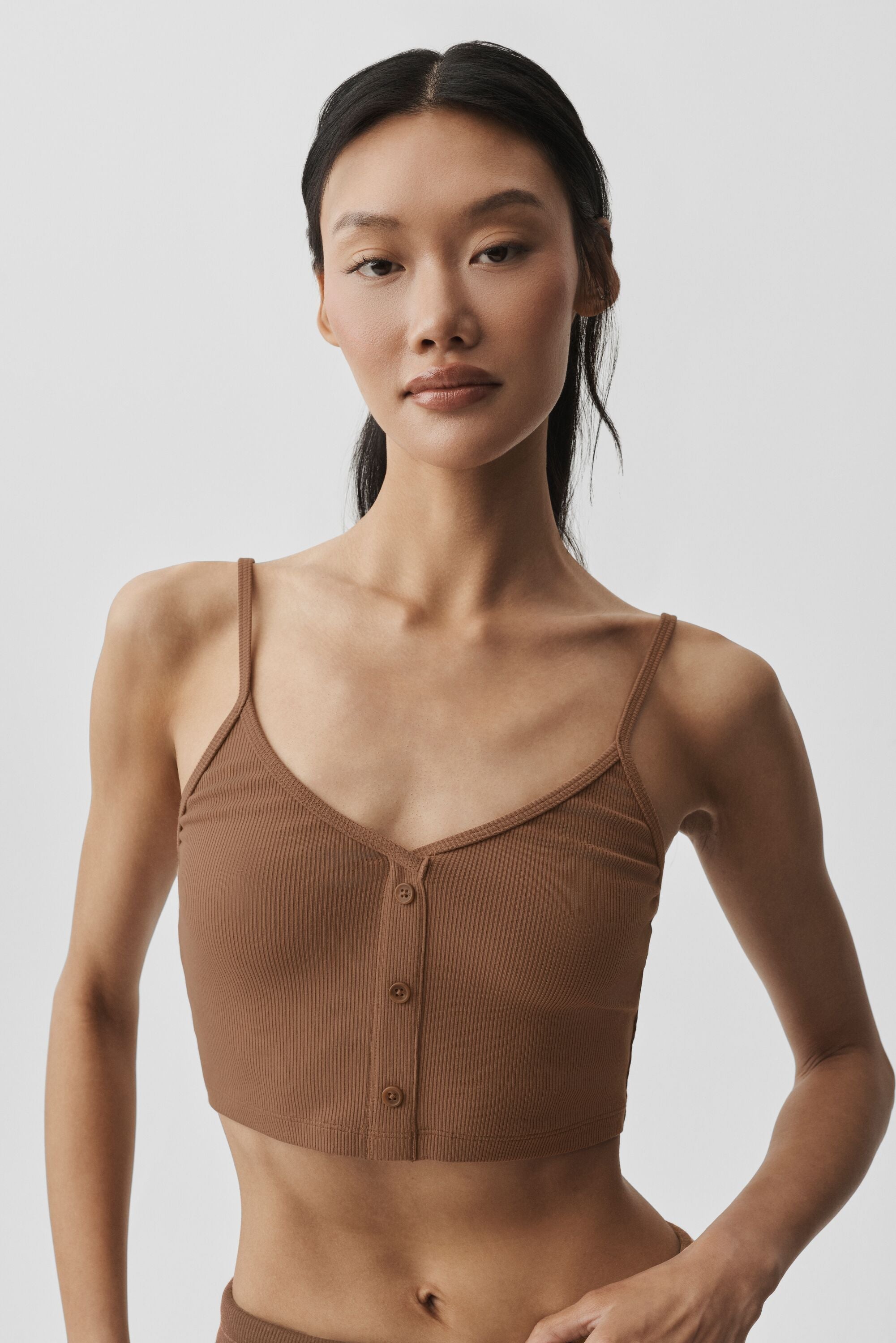 Ribbed Delicate Lounge Tank