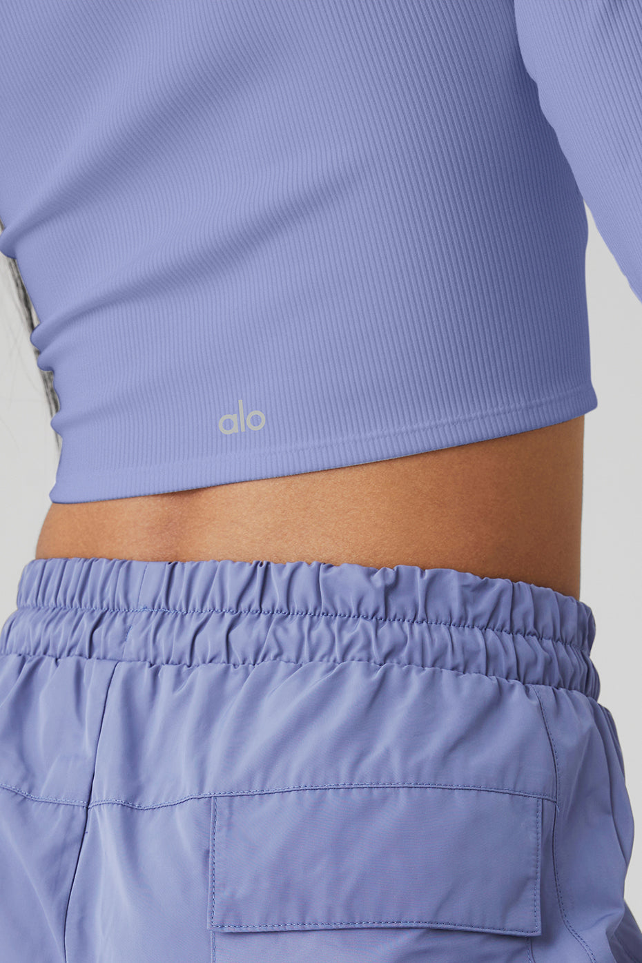 Alosoft Ribbed Show Stopper Long Sleeve Top