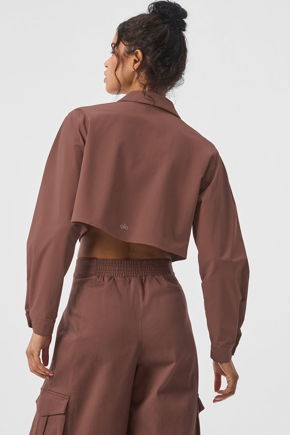 Cropped Take Me Out Button Up