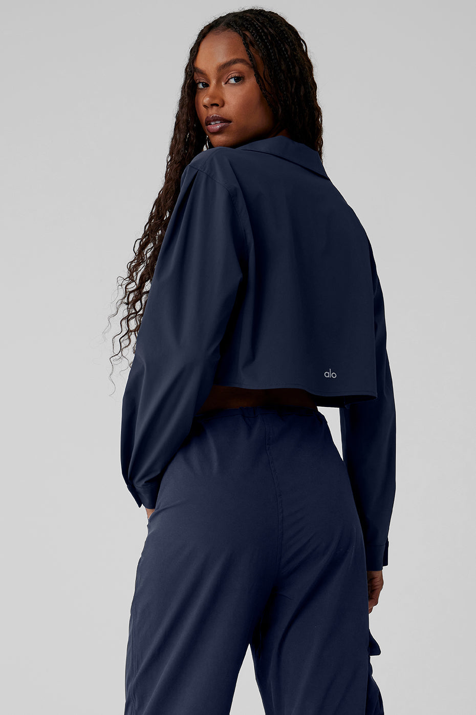 Cropped Take Me Out Button Up
