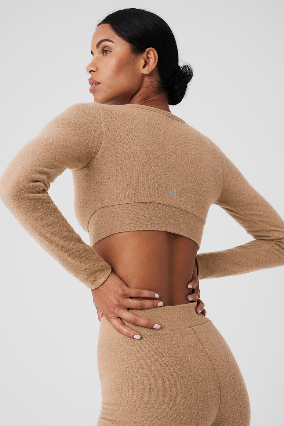 Alolux Cropped Me Time Cardigan