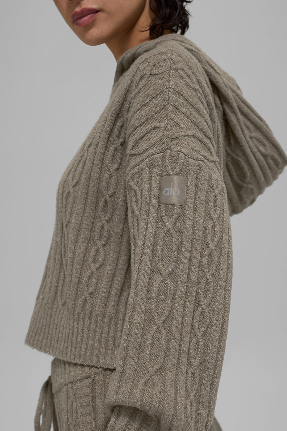 Cable Knit Winter Bliss Hoodie