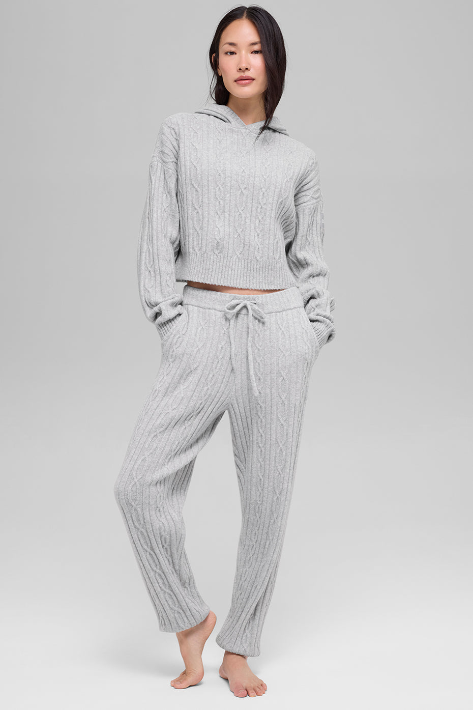 Cable Knit Winter Bliss Hoodie