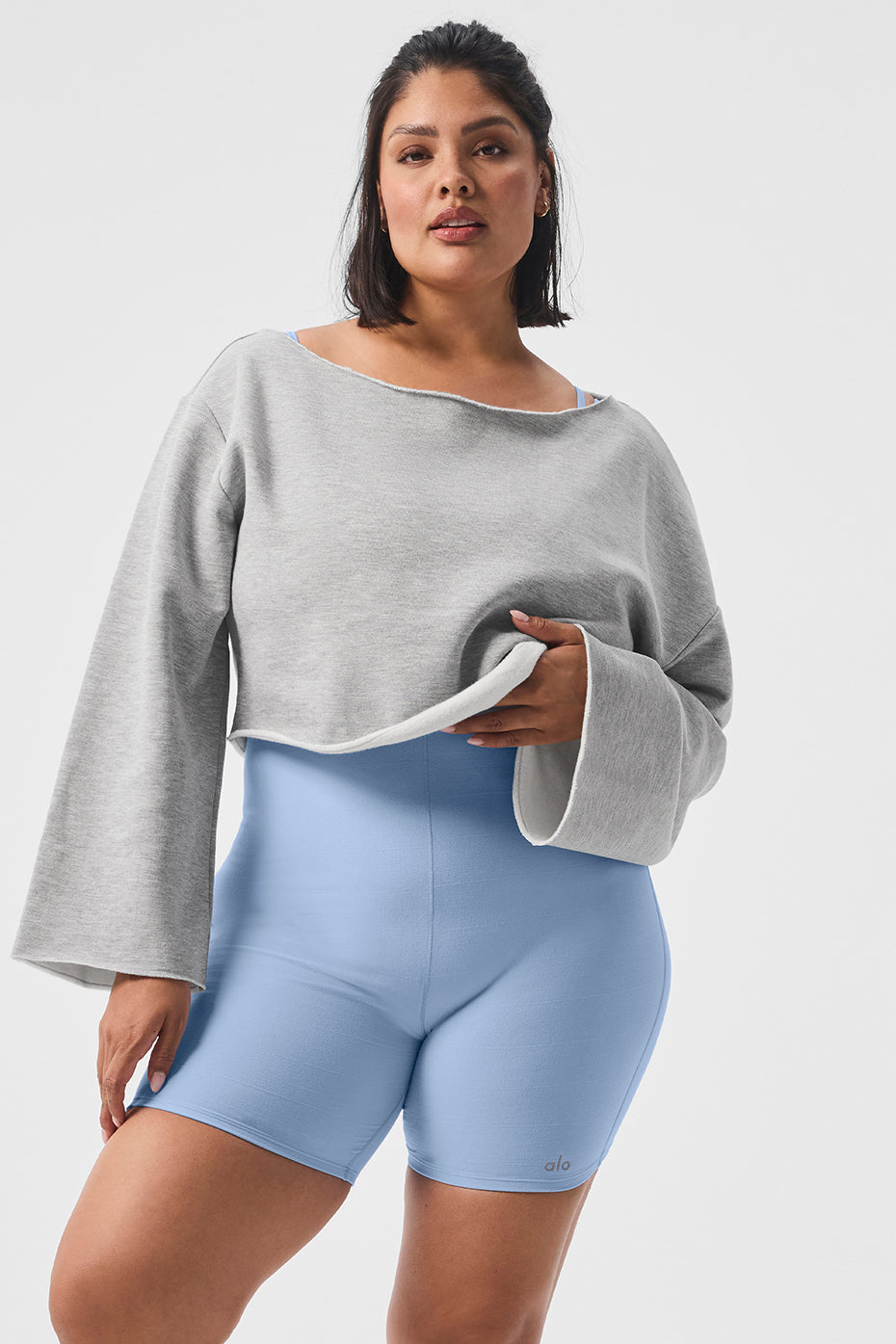 Cropped Barre Shoulder Coverup