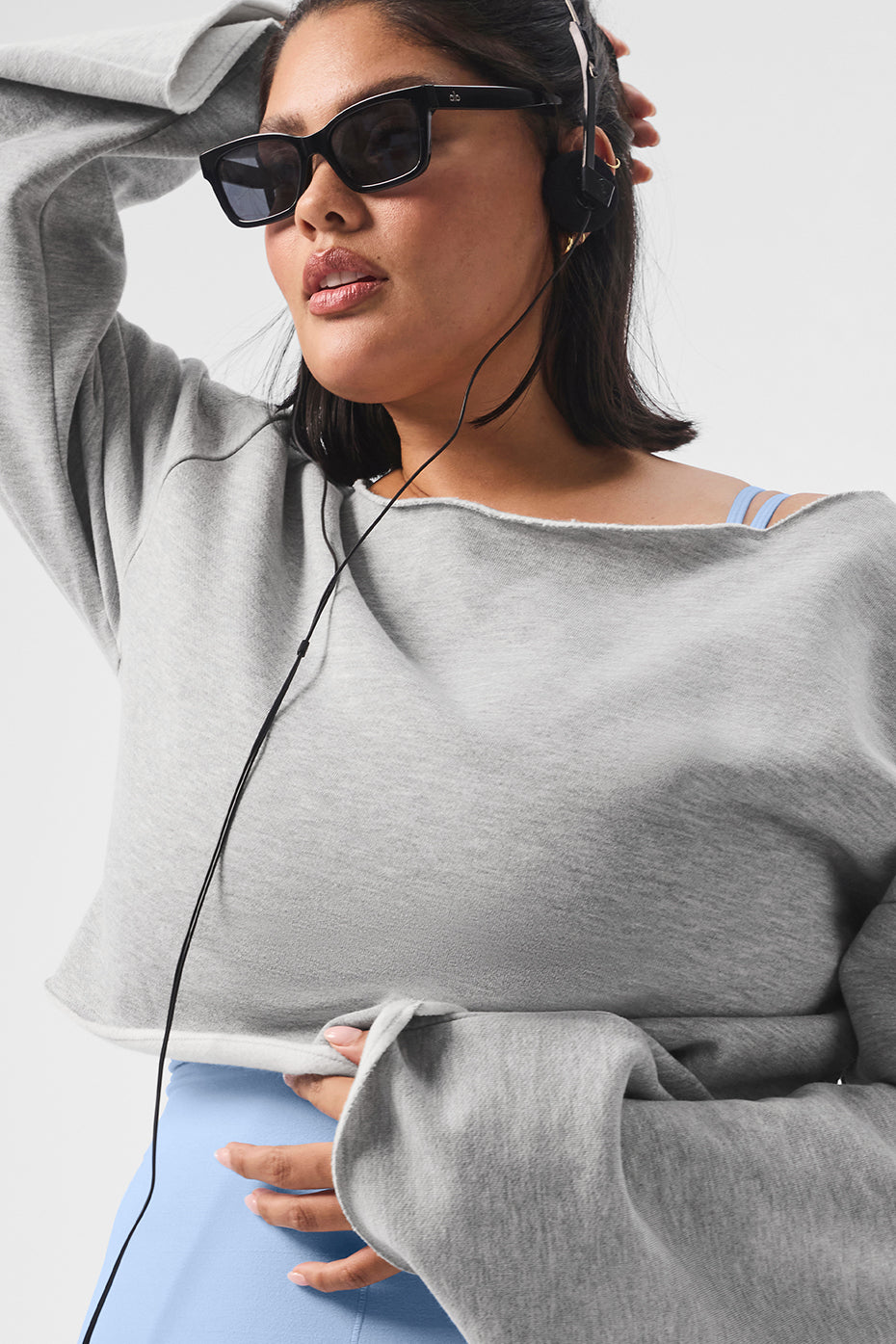Cropped Barre Shoulder Coverup