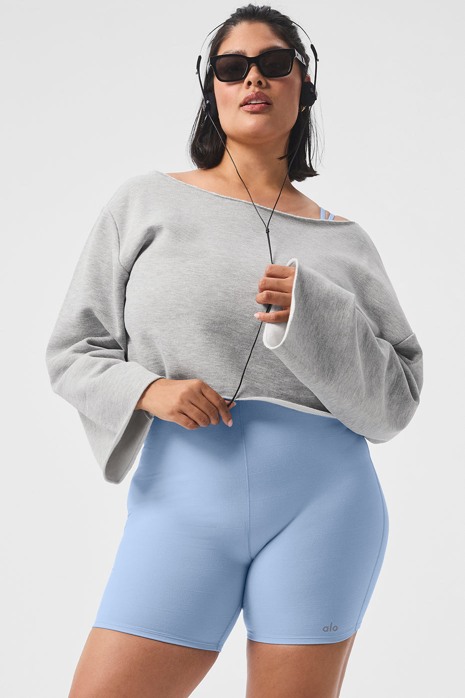 Cropped Barre Shoulder Coverup