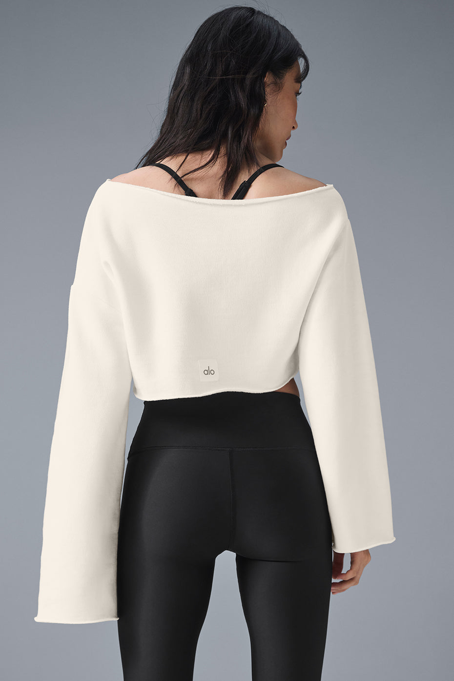 Cropped Barre Shoulder Coverup