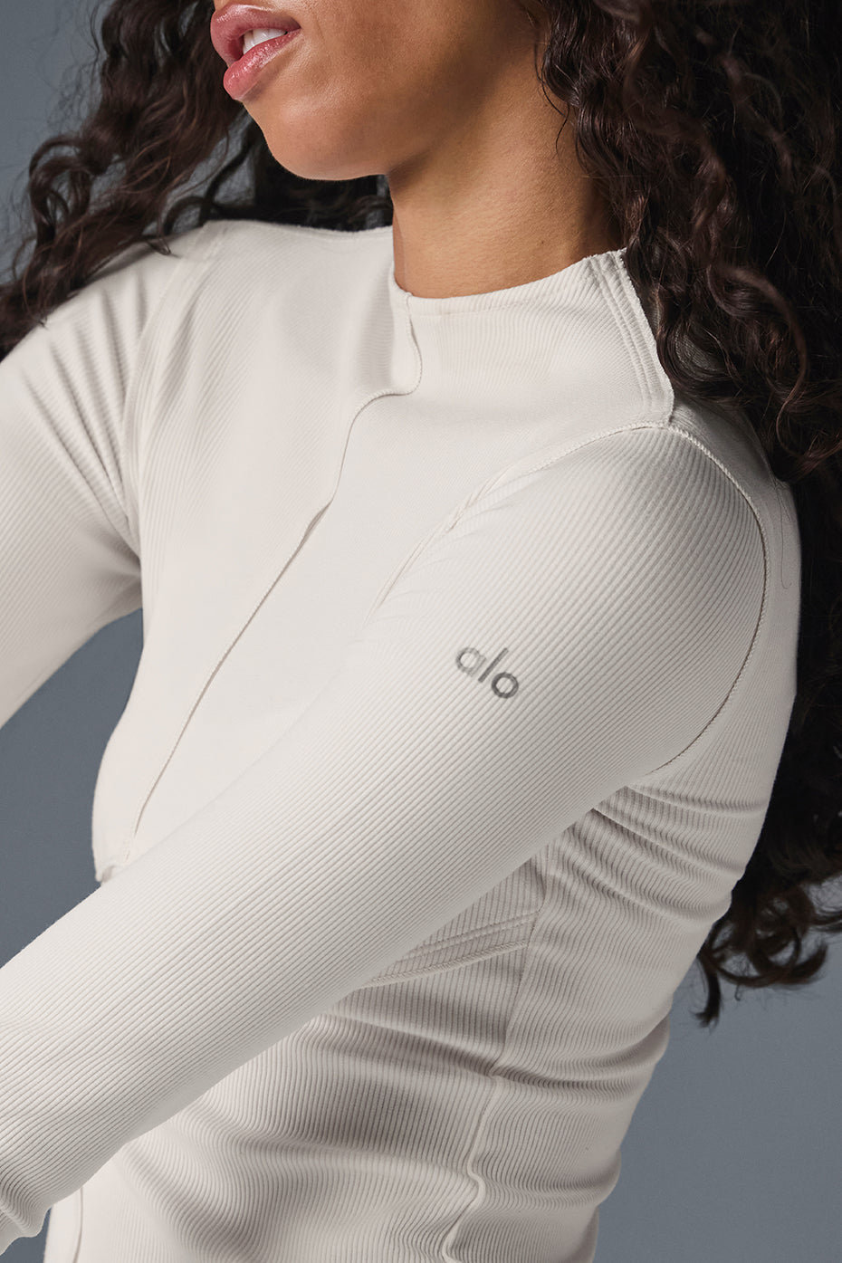 Ribbed En Pointe Long Sleeve