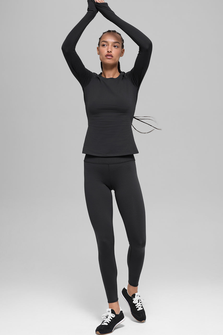 Airbrush Winter Warm Nocturne Long Sleeve