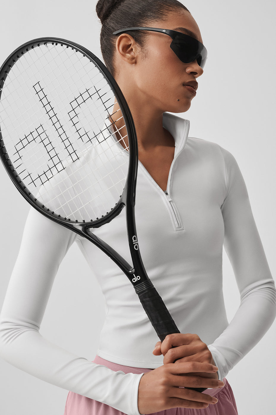 ALO Softsculpt Precision 1/4 Zip Long Sleeve