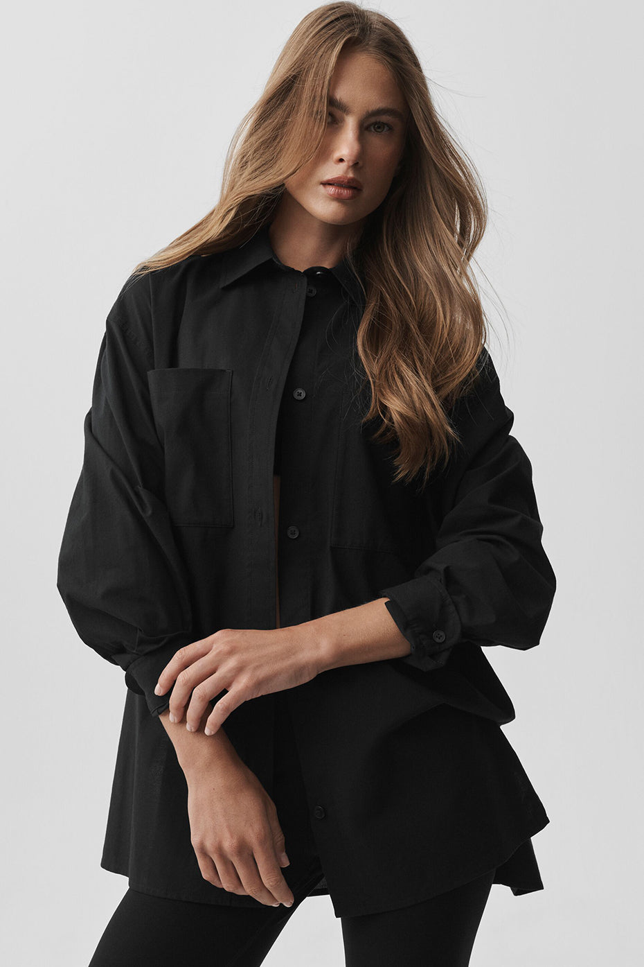 Cotton Real Deal Button Up Long Sleeve