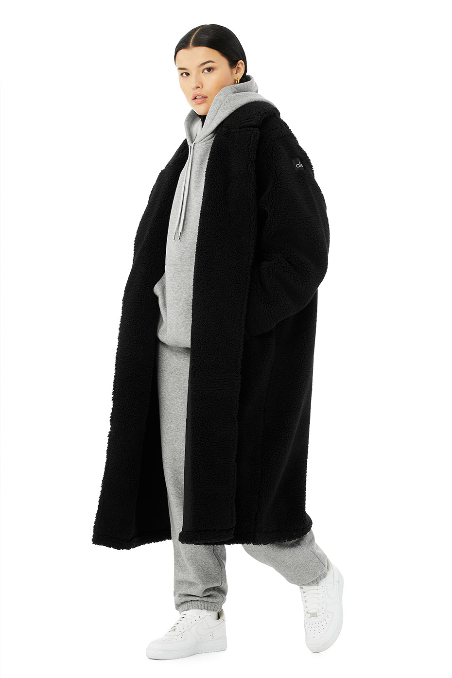 Oversized Sherpa Trench