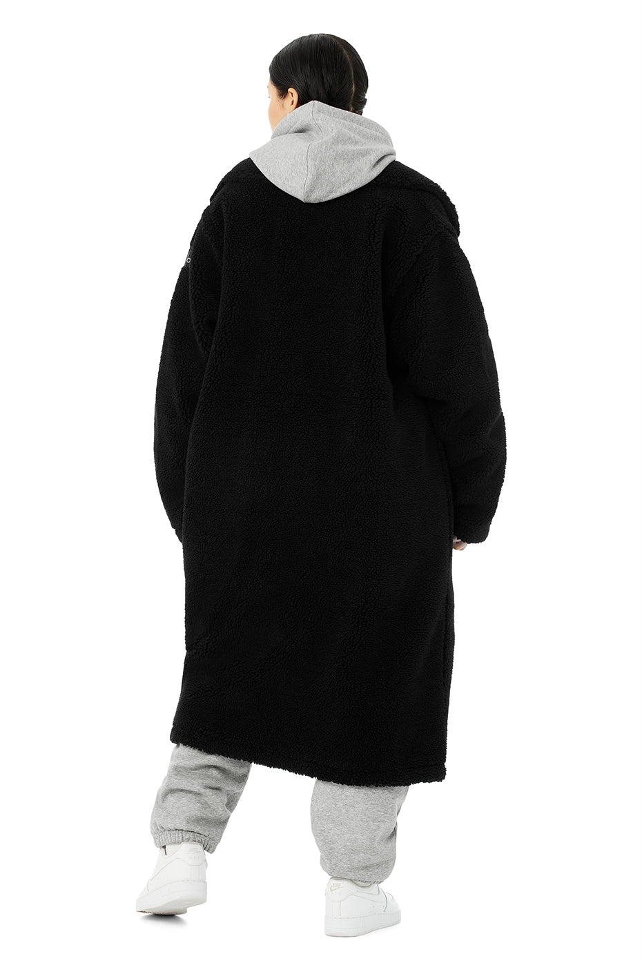 Oversized Sherpa Trench