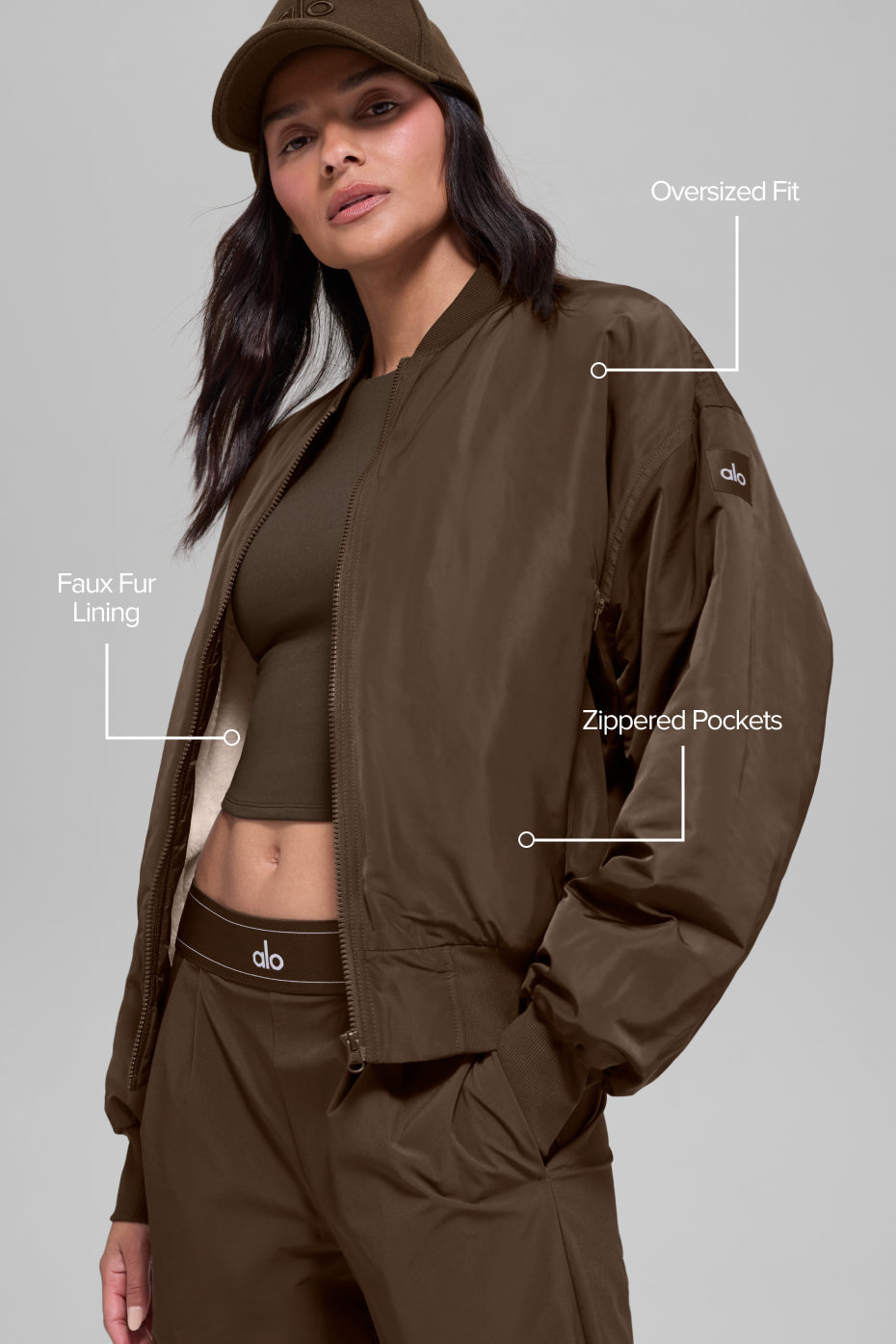 Faux Fur Urbanite Bomber