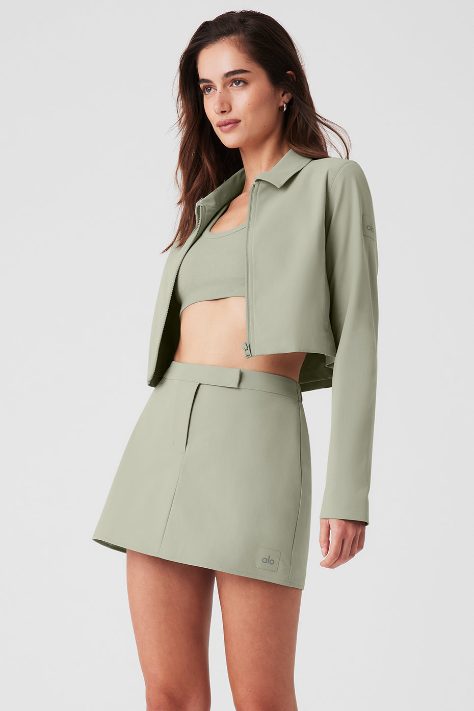 Cropped High Speed Jacket
