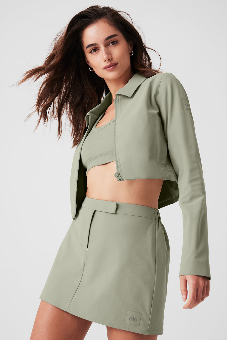 Cropped High Speed Jacket