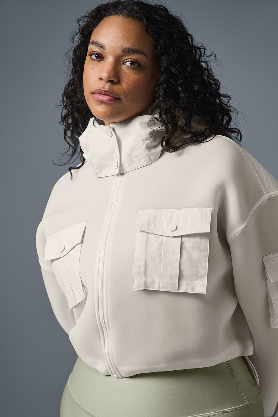 Cropped Engage Cargo Parka
