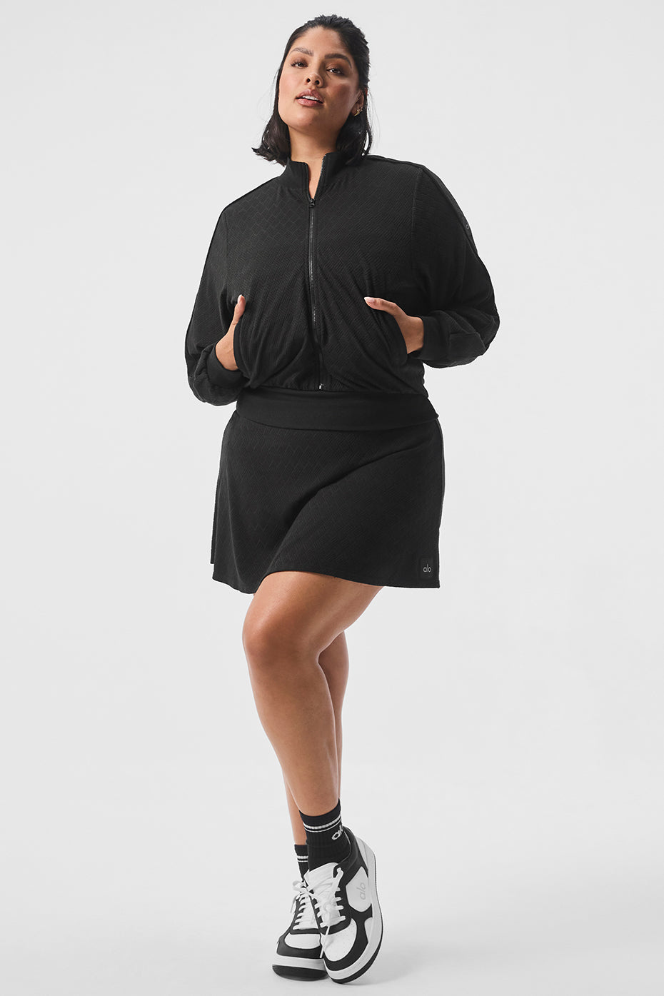 Cropped Doubles Only Full Zip Jacket