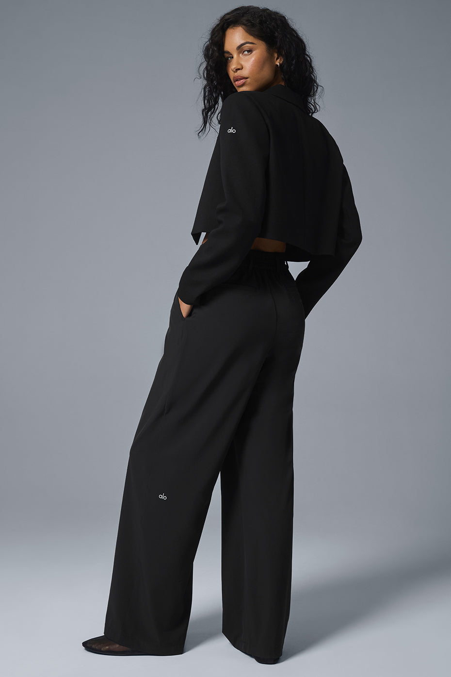 Cropped First-Class Blazer
