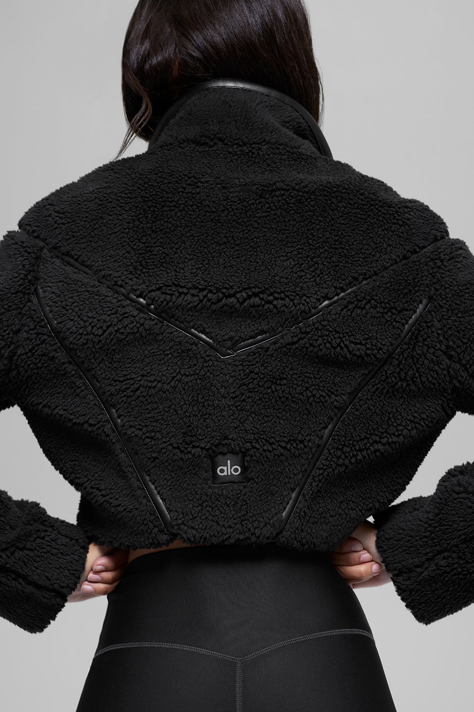 Sherpa Cropped Slope Side Jacket