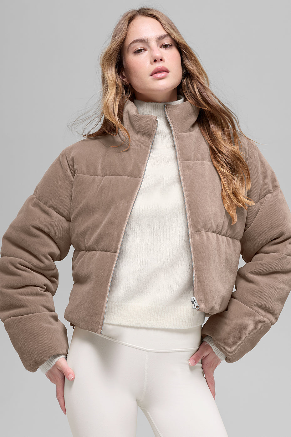 Micro Corduroy Dreamy Puffer