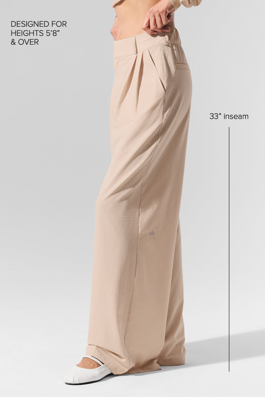 High-Waist Dreamscape Trouser (Long)