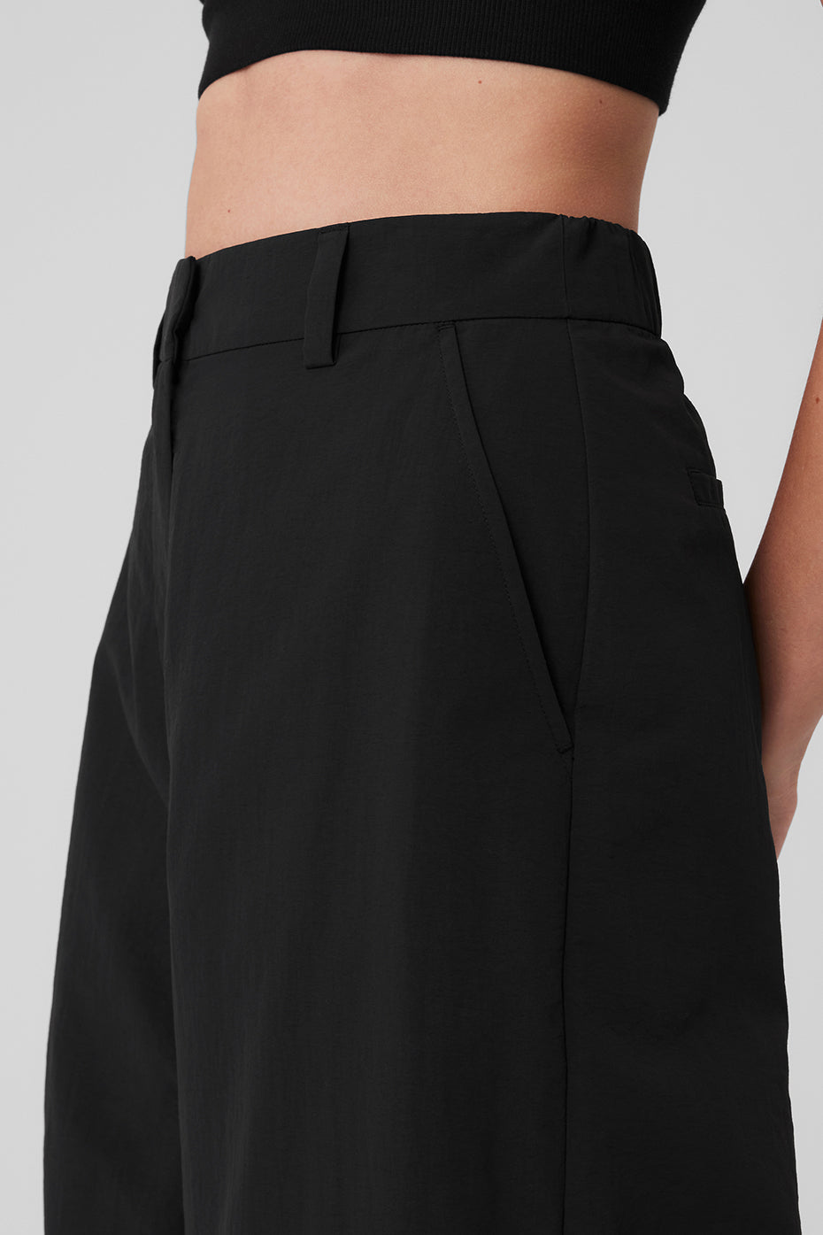 High-Waist Street Smart Trouser