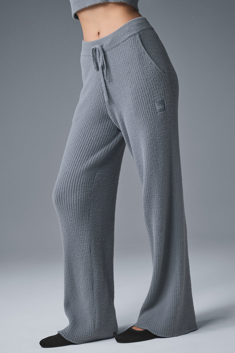Snuggle Up Sweater High-Waist Wide Leg Pant