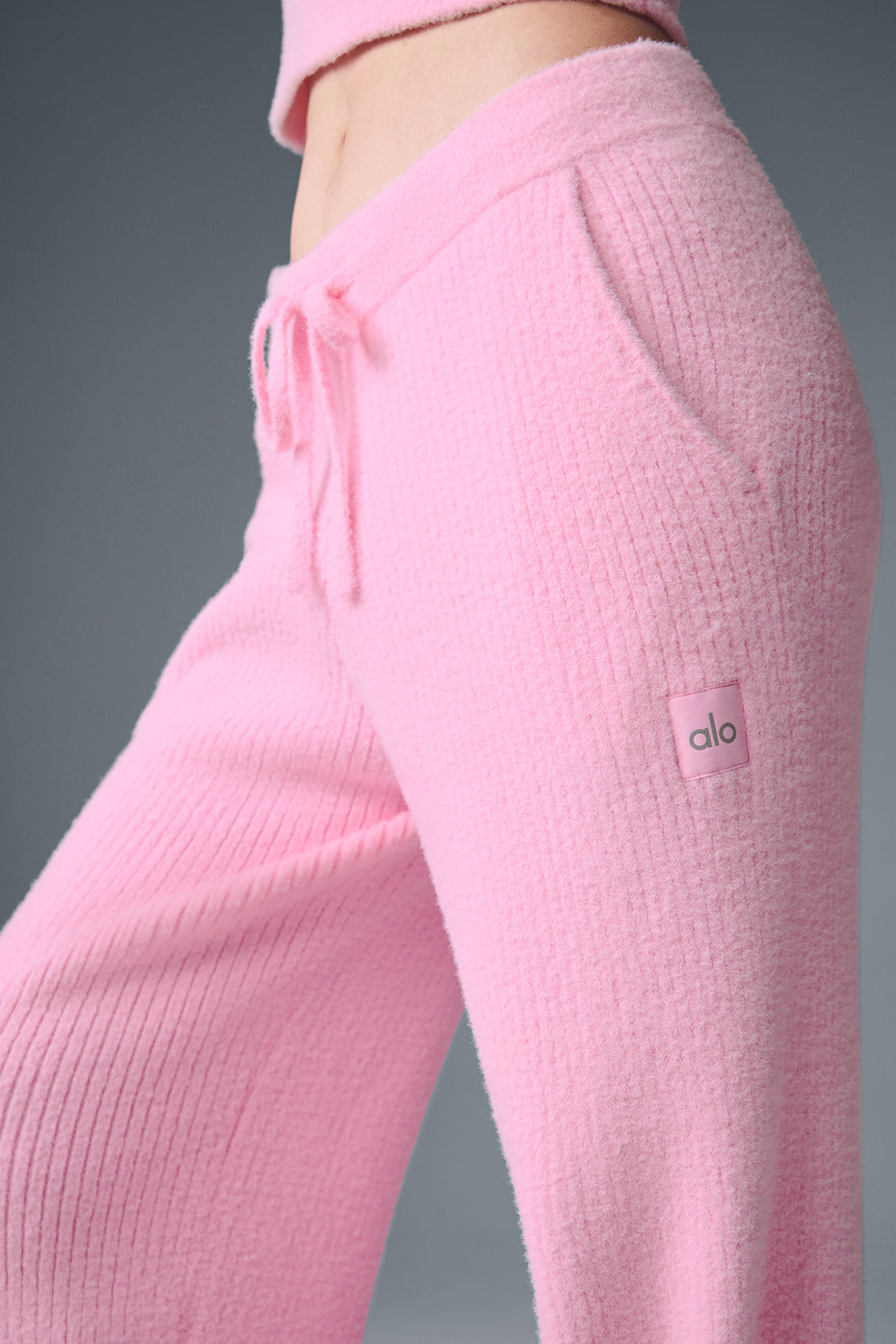 Snuggle Up Sweater High-Waist Wide Leg Pant