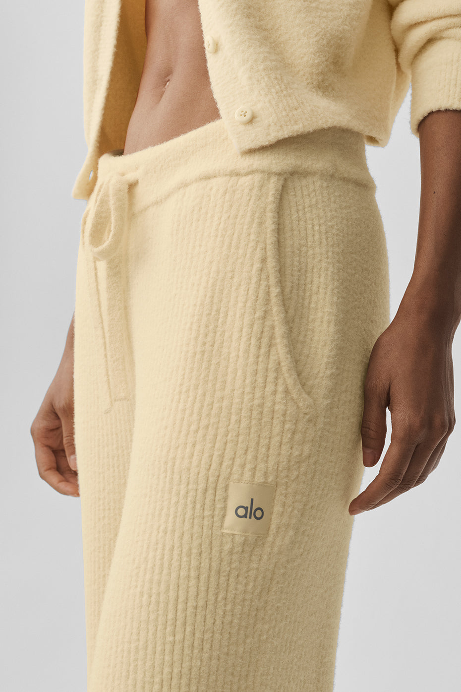 Snuggle Up Sweater High-Waist Wide Leg Pant