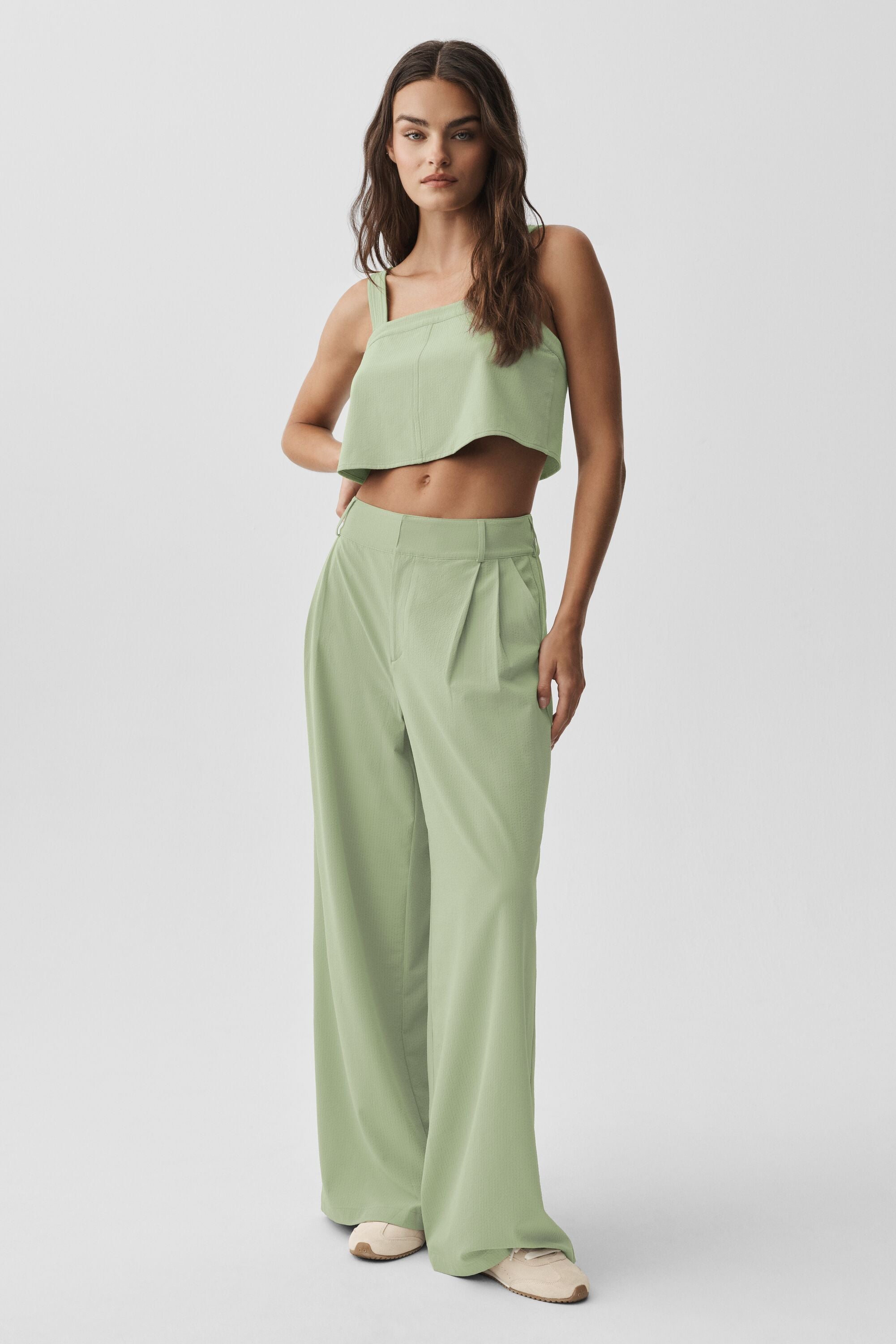 High-Waist Dreamscape Trouser (Long)