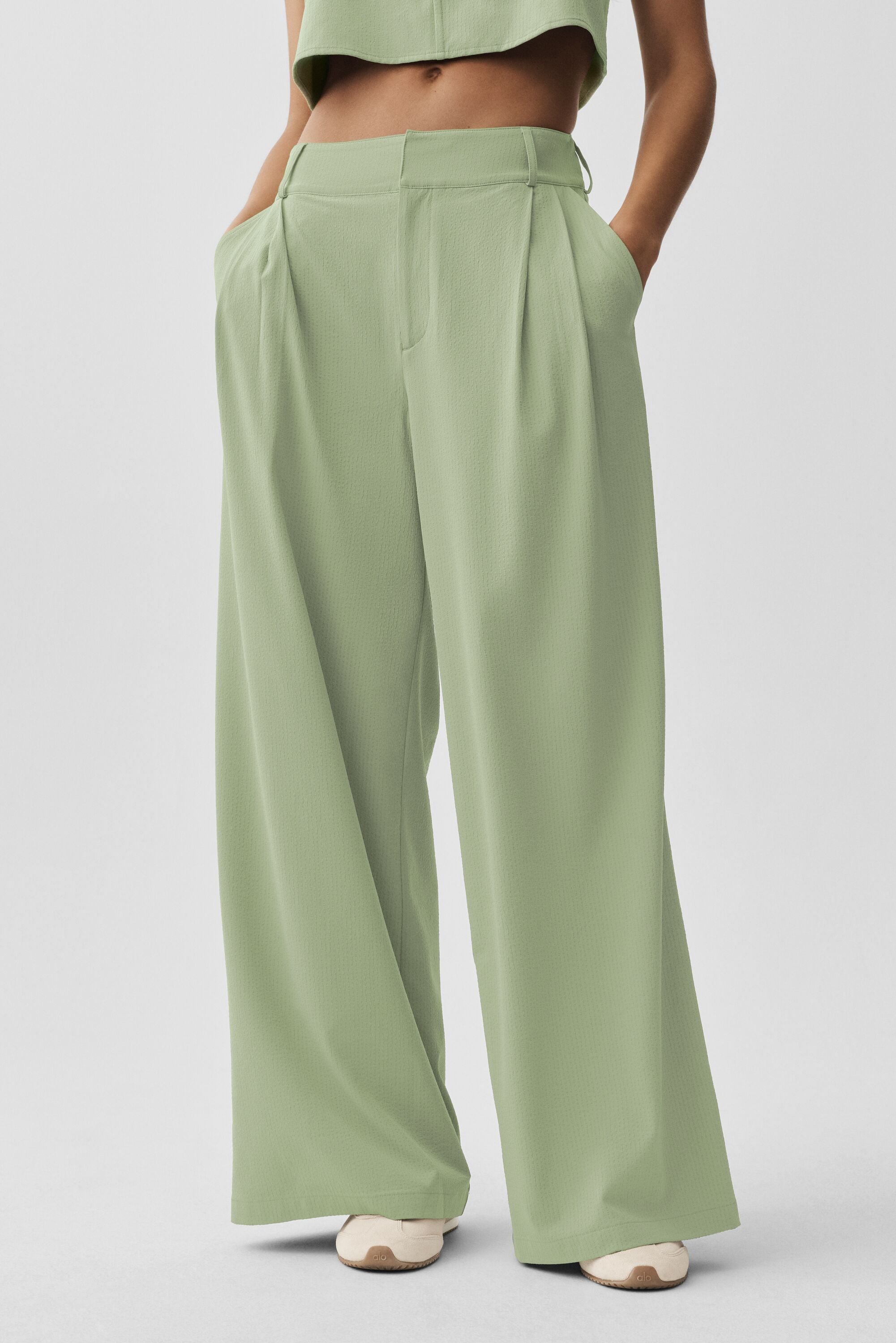 High-Waist Dreamscape Trouser (Long)