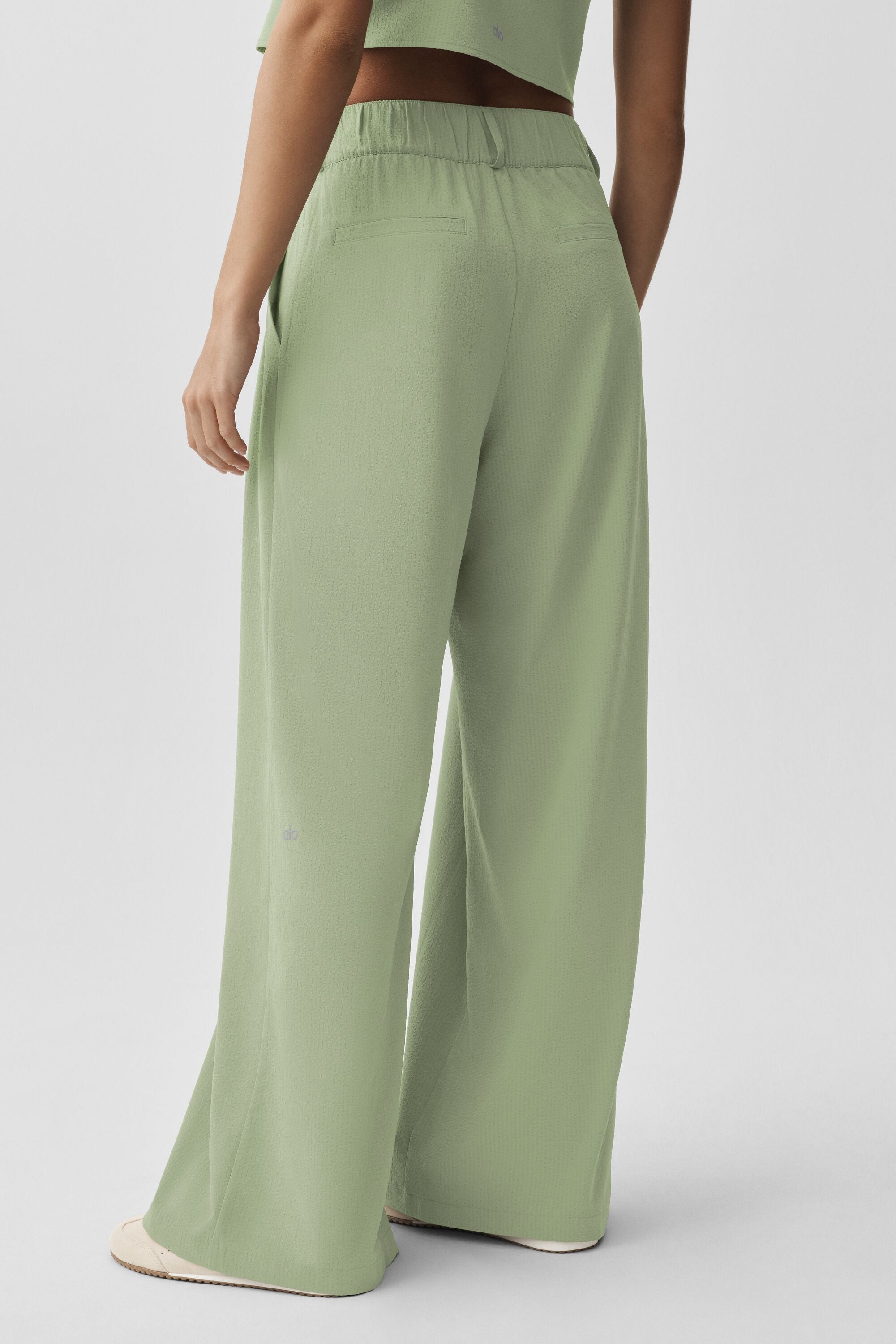 High-Waist Dreamscape Trouser (Long)