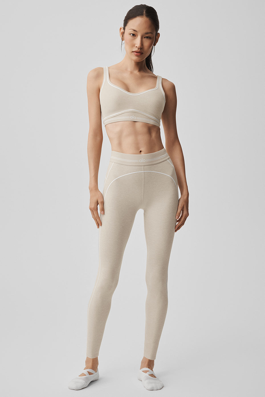 7/8 High-Waist Alosoft Heart Throb Legging