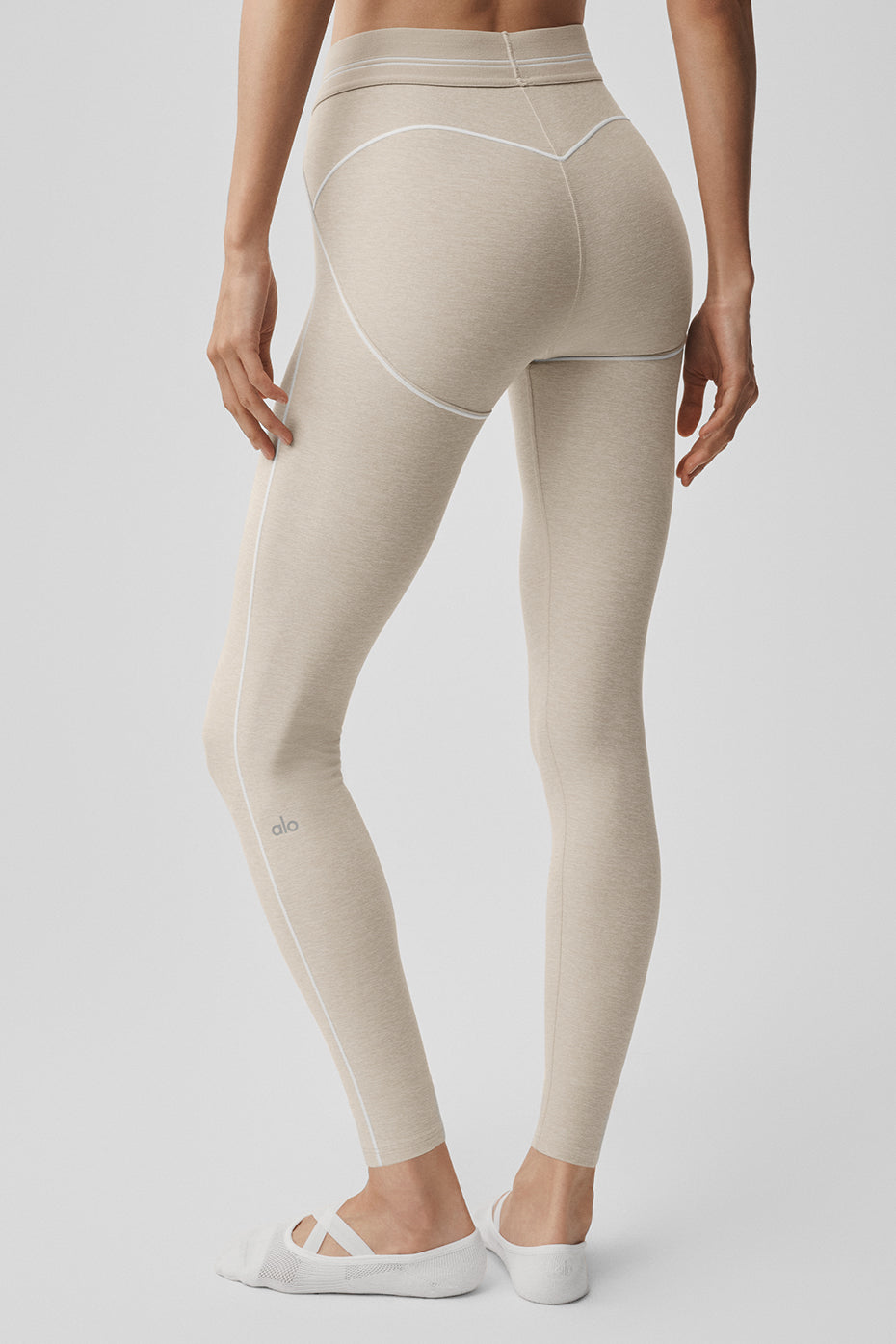 7/8 High-Waist Alosoft Heart Throb Legging