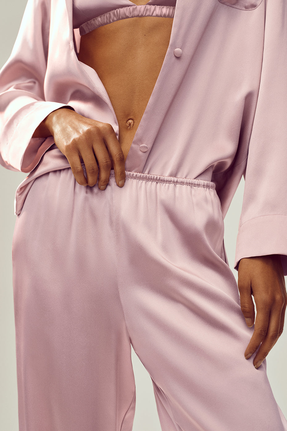 Silk Luminous Pant (Long)