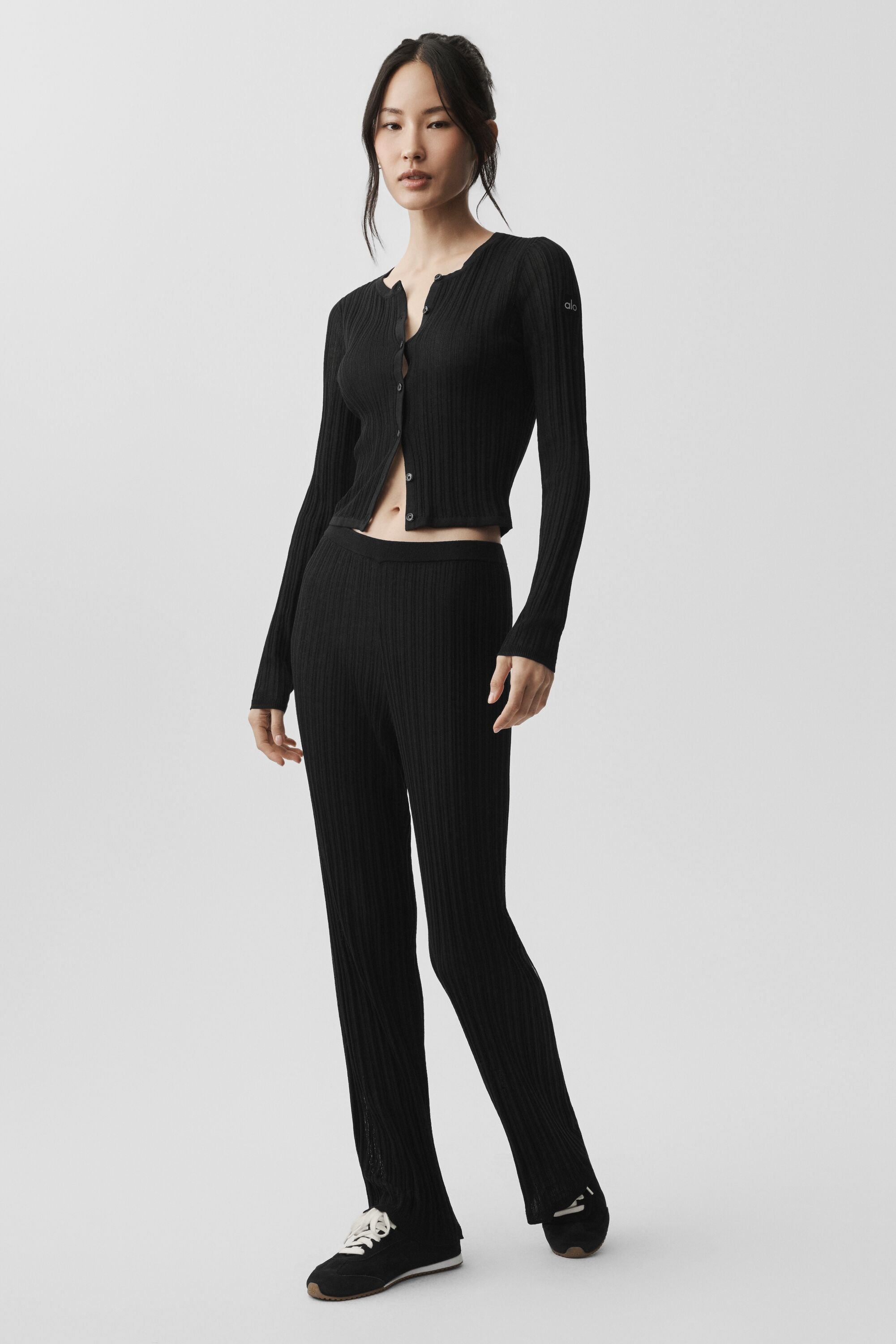 Sweater High-Waist Sunlit Straight Leg Pant