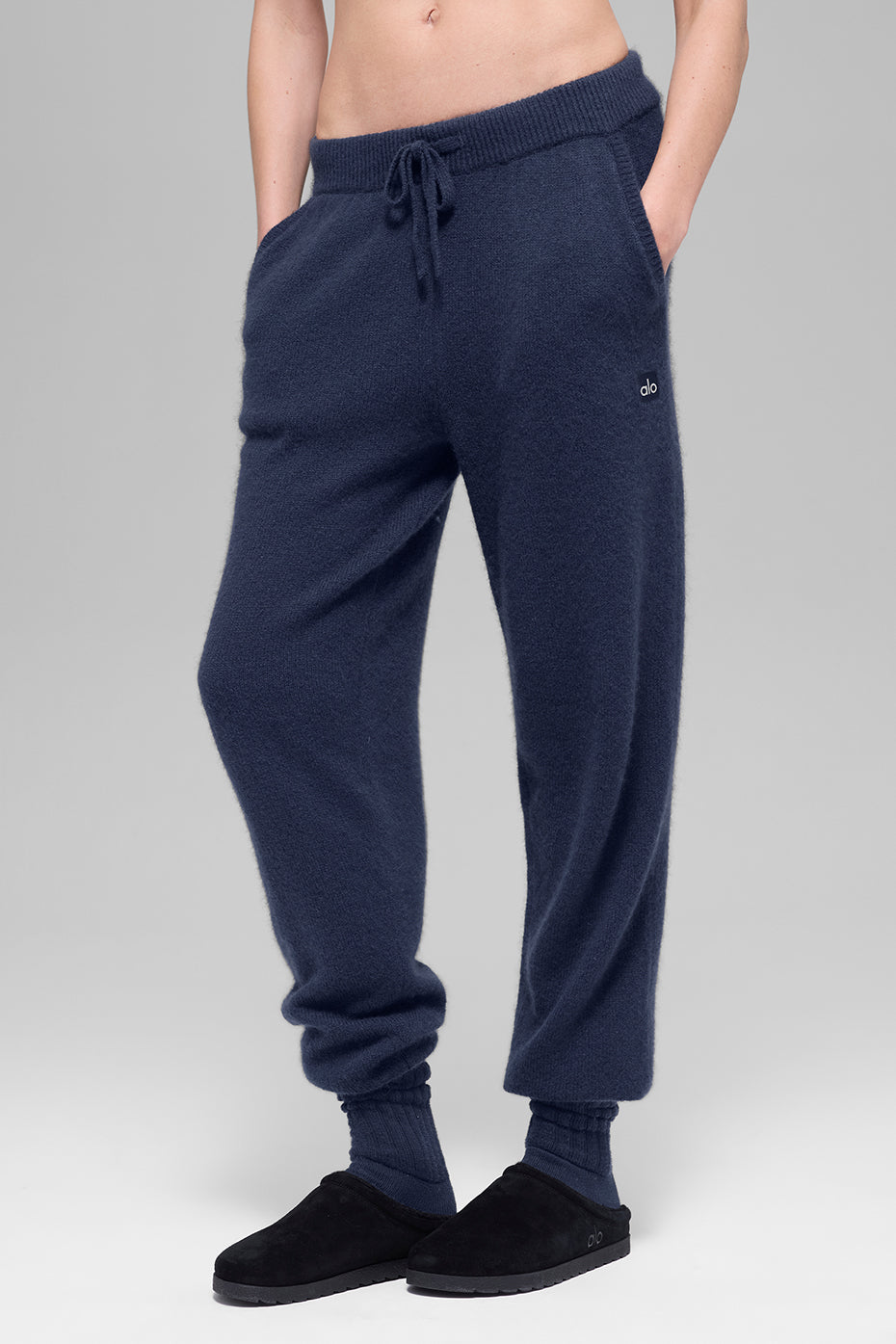 Wool Cashmere High-Waist New Class Jogger