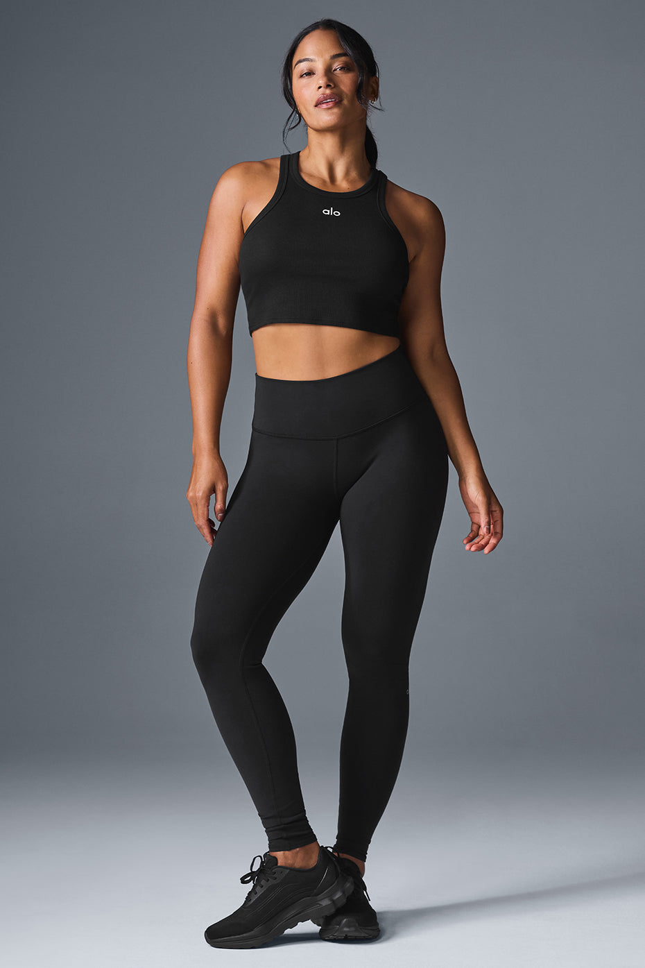 High-Waist Airbrush Legging