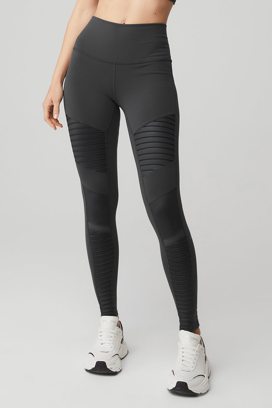 High-Waist Moto Legging