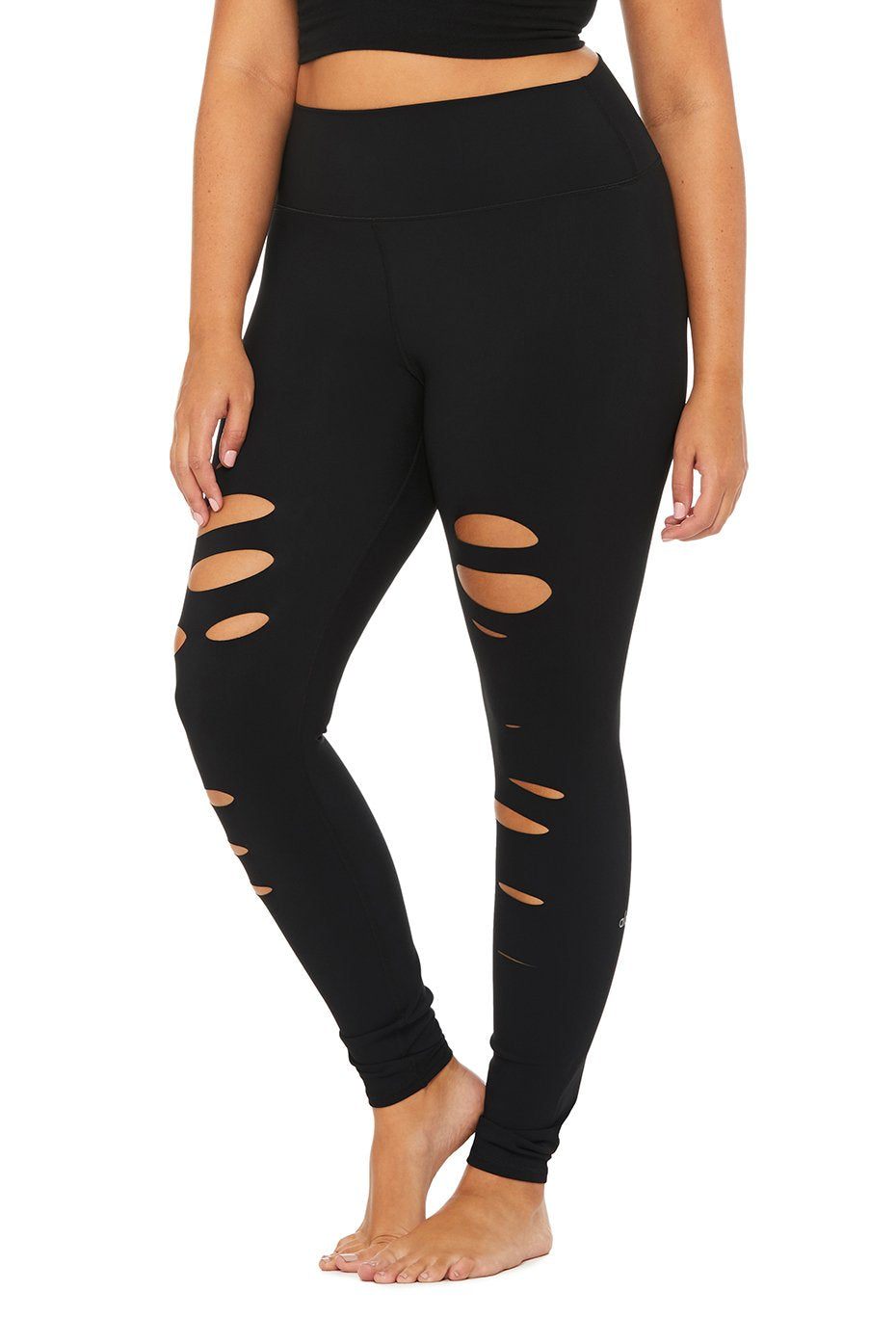 High-Waist Ripped Warrior Legging