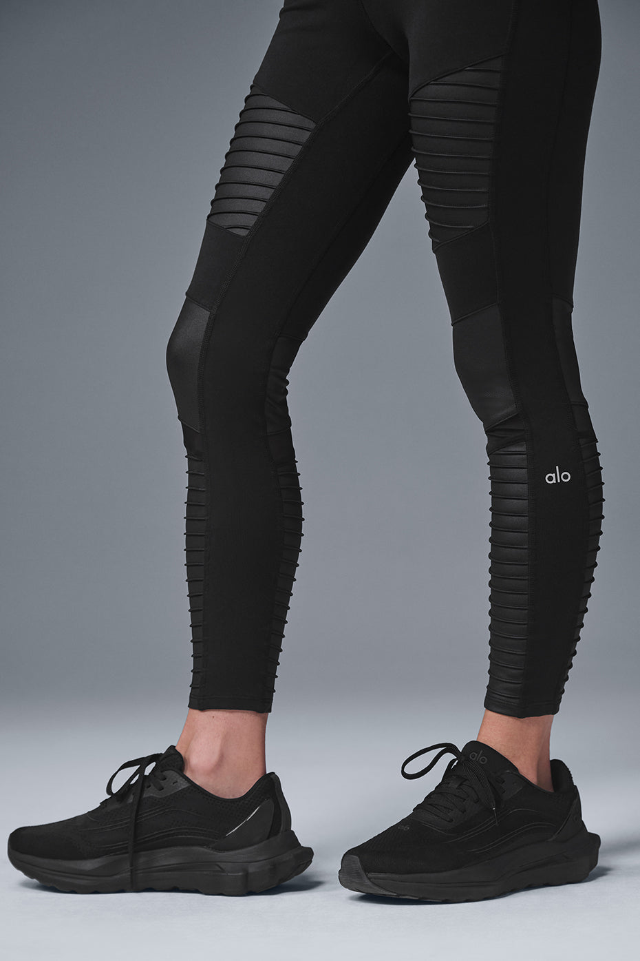 7/8 High-Waist Moto Legging