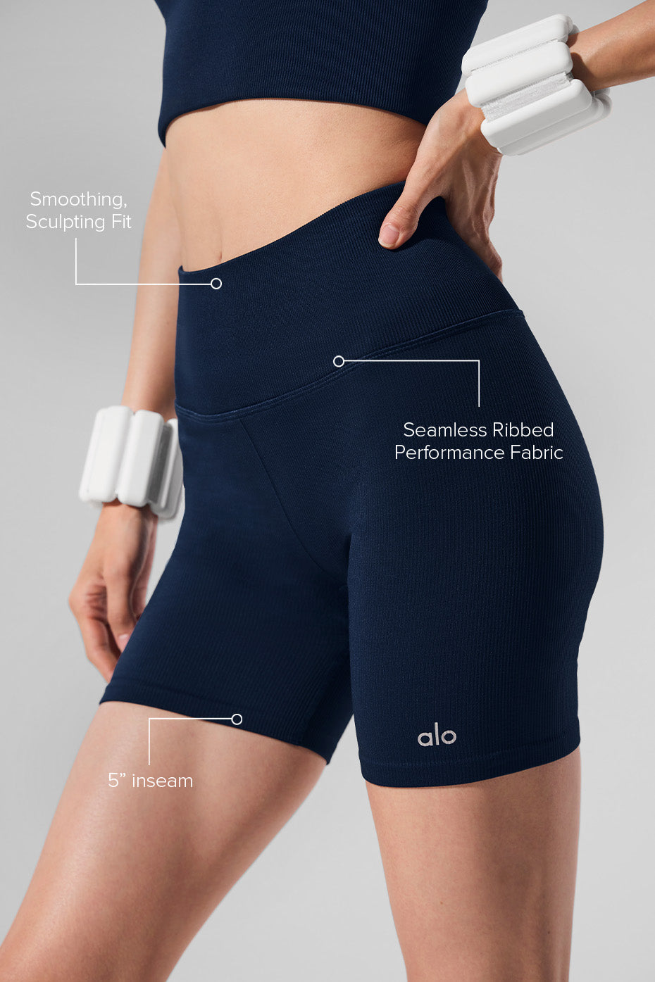 5" Seamless Ribbed Favorite Short